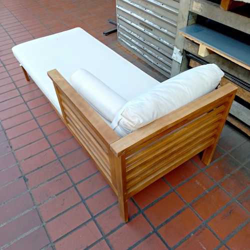 Chaiselongue holzgestell - chaiselongue,
