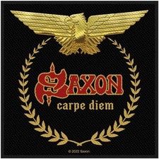 Saxon carpe diem aufnäher - carpe,