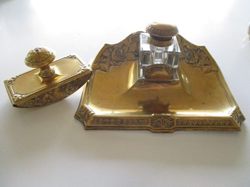 Antikes tintenfass 1900 - antikes,