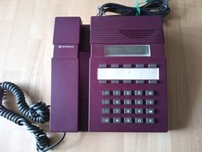 Tastentelefon Telekom Modula Festnetz bordeaux/brombeer Display Kurwahltasten