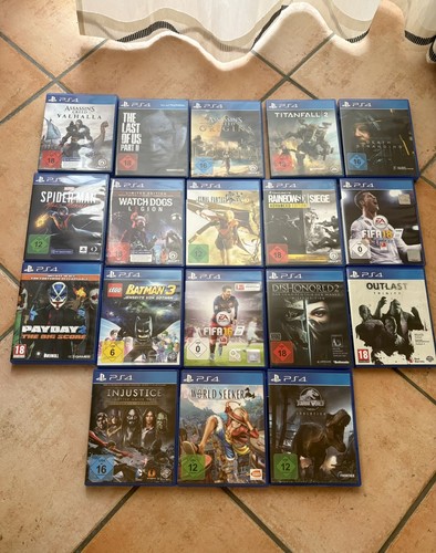 Ps4 spiele sammlung 18 - spiele,