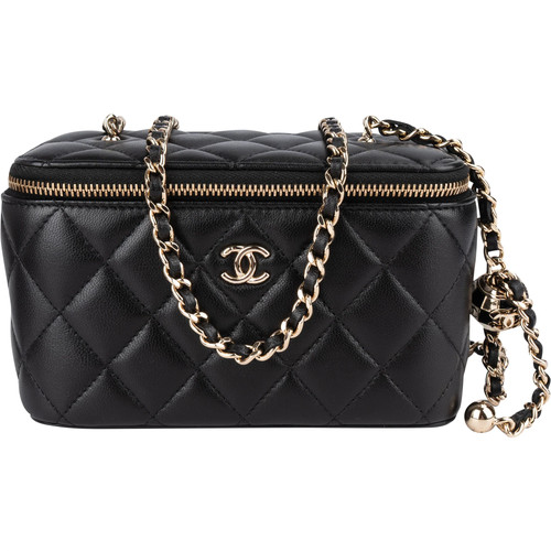 Chanel quilted lambskin - chanel,