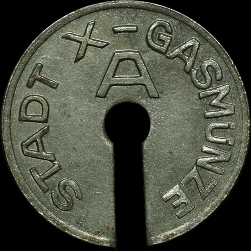 Gasmarke stadt x gasmünze - gasmarke:,