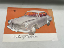 Prospekt Wartburg - Limousine