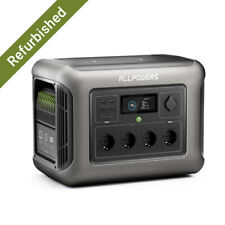 Tragbare Powerstation 1800W/1152Wh LiFePO4 Solargenerator für Wohnmobil Camping