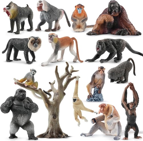 Realistische affen figuren - realistische,