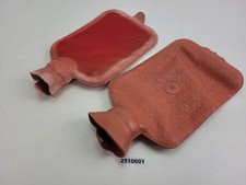 2x Wärmflasche Bettflasche DDR 1x Pneumant Gummi Rotbraun Vintage Retro #2510601