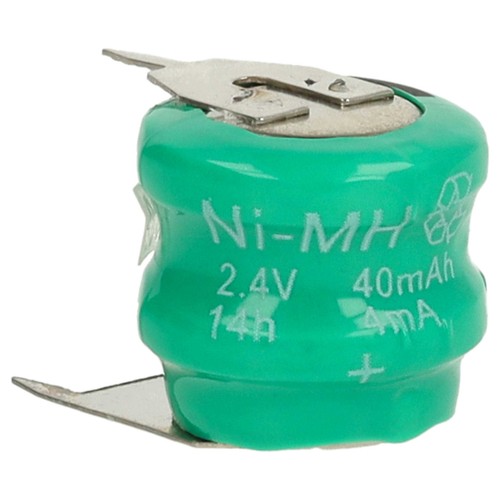 Nimh knopfzellen akku - nimh, 40mah
