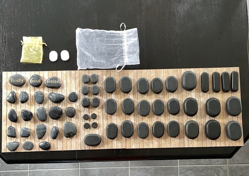 Hot stone massage steine - stone,