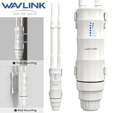 WAVLINK AC600 Outdoor Wifi Range Extender Router Repeater Access Point with PoE