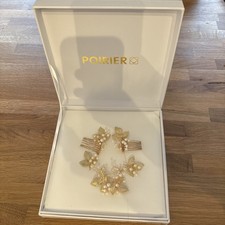 Poirier - Bridal accessories / Kunst-Schmuck Hochzeit Gold BB-729 Haarschmuck 