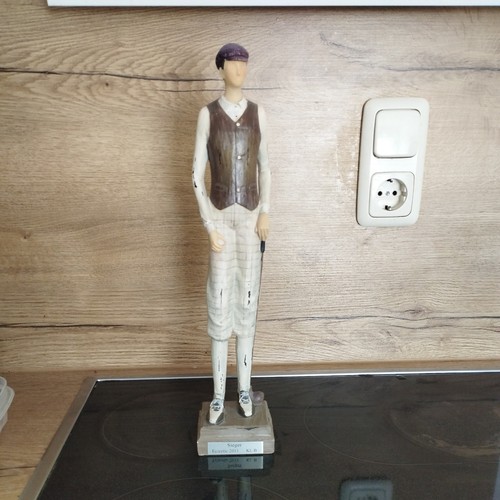Vintage golf figur pokal - vintage,