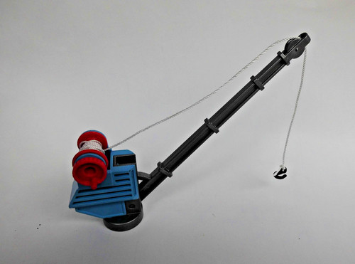 Playmobil hellblauer kran aus - playmobil,
