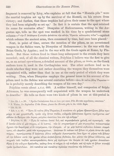 Observations the roman - observations, on