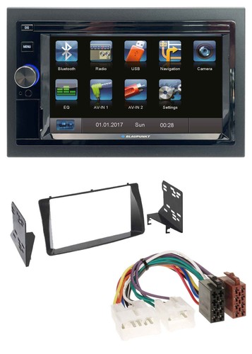 Blaupunkt bluetooth 2din - sd,