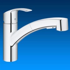 GROHE Küchenarmatur Eurosmart Spültischarmatur herausziehbare Brause Wasserhahn