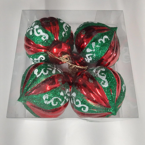 Tannenbaumschmuck 4er set - tannenbaumschmuck, 4er-set