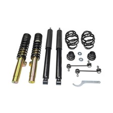 DTSLINE Gewindefahrwerk + Koppels. passend für BMW E46 Coupe Limo Cabrio Touring