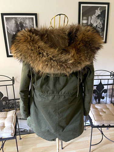 Damen parka jacke grün - damen,