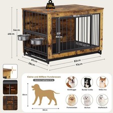 Hundekäfig holz hundebox - hundekäfig,