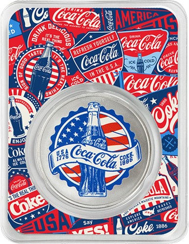 Silberbarren usa coca cola - usa,