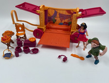 Der Glöckner von Notre Dame Esmeralda Zigeuner Wohnwagen Spielset Mattel vintage