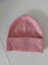 Damen Strick-Mütze TCM mit Krempelrand  besonders weich und wärmend- Rosa- NEU 