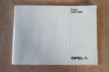 Original opel cdr 2005 radio - original,