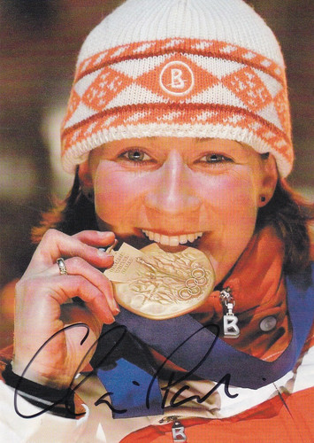 Autogramm claudia pechstein - -,