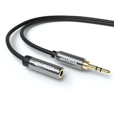 3,5mm AUX Verlängerungskabel Klinkenkabel Audio Klinke Auto Stecker auf Buchse 
