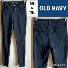 Old Navy Womens Jeans Black