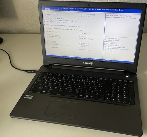 Terra notebook intel core - terra, –