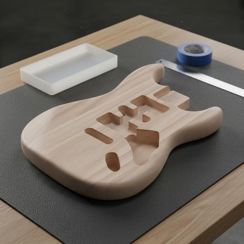 Standard gitarrenbody - standard, e-gitarrenbody