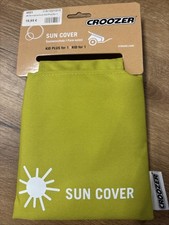 Croozer Sun Cover Kid Plus For 1 & Kid For 1 Lemon Green