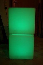 2x Leuchtwürfel  LED Würfel