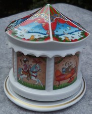 Hutschenreuther Porzellan Weihnachten - Spieluhr / Spieldose von 2005