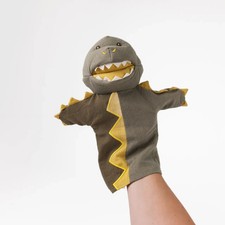 Handpuppe Drache