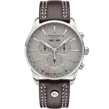 Bruno Söhnle Glashütte Uhr Atrium Chrono Limited Braun 17-13250-811