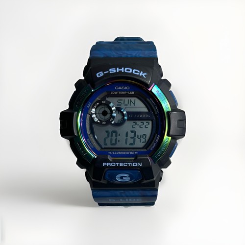 Casio shock gls - g-shock, blue