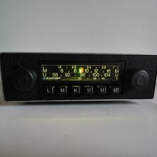 BLAUPUNKT Frankfurt 70er Classic Oldtimer Autoradio 1976 +Halterung -geprüft TOP