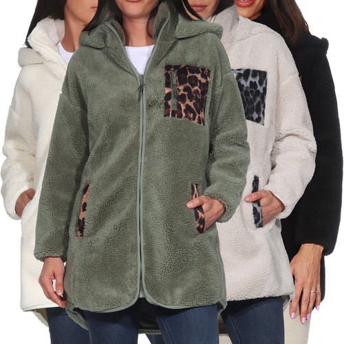 Hailys damen teddyfleece jacke - hailys, teddyfleece-jacke