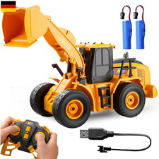 JOYIN Ferngesteuerter RC Bagger Traktor LKW mit Licht und Sound 2,4G Frontlad...