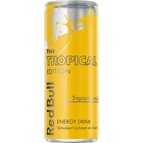 Red bull energy the tropical - red,