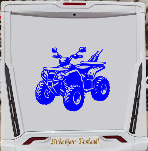 Quad als aufkleber - quad,