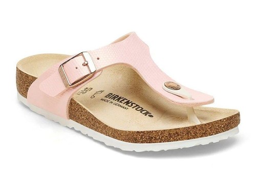 Birkenstock gizeh shiny - shiny, lizard