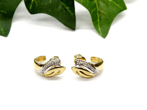 2983 gold 585 ohrstecker - gold, gg/wg