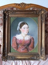 Biedermeier Pastell Portrait
