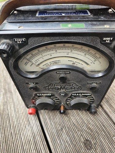 Avometer modell iii - 8, mk