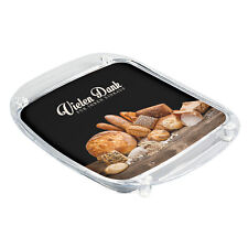 Zahlteller Kassierteller Geldschale für Bäcker, Bäckereien & Backstuben, Acryl