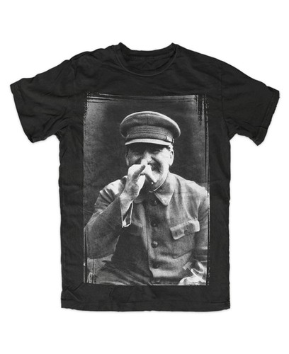 Stalin jokes shirt schwarz - stalin,